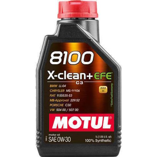 купить Масло Motul 111657 0W30 8100X-CLEAN+EFE 1 в Кишинёве 