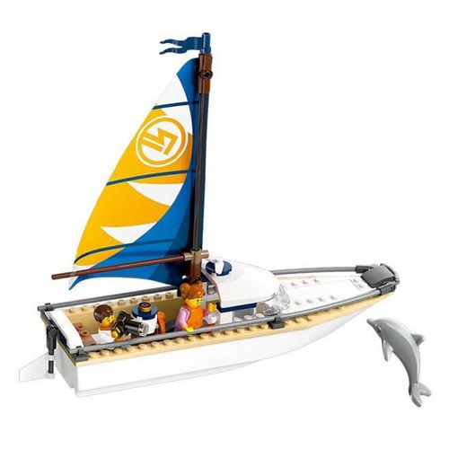 купить Конструктор Lego 60438 City Barcă cu pânze в Кишинёве 