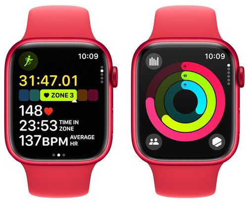купить Смарт часы Apple Watch Series 9 GPS 45mm (PRODUCT)RED - M/L MRXK3 в Кишинёве 