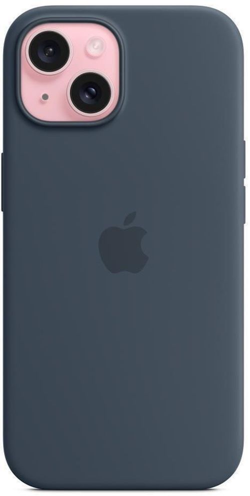 купить Чехол для смартфона Apple iPhone 15 Silicone MagSafe Storm Blue MT0N3 в Кишинёве 