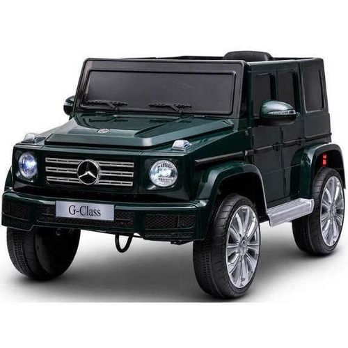cumpără Mașină electrică pentru copii Kids car 8010268-2R_Green Mercedes-Benz G 500, 12V7AH, scaune din piele în Chișinău 