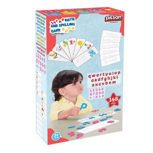 cumpără Joc educativ de masă Pilsan 03643 Joc de matematică și ortografie în Chișinău 