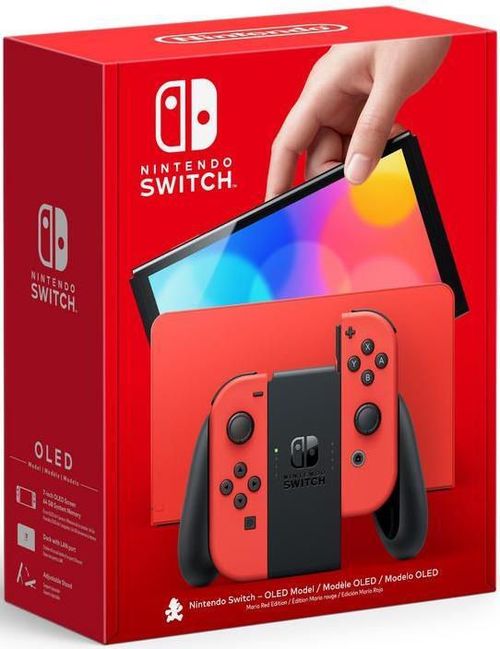 купить Игровая приставка Nintendo Switch Oled 64GB Mario Red Edition в Кишинёве 