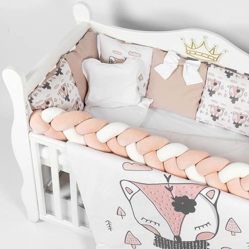купить Детское постельное белье PernaMea Set lenjerie 8 piese Cosita Vulpe (PM.105897/7) в Кишинёве 