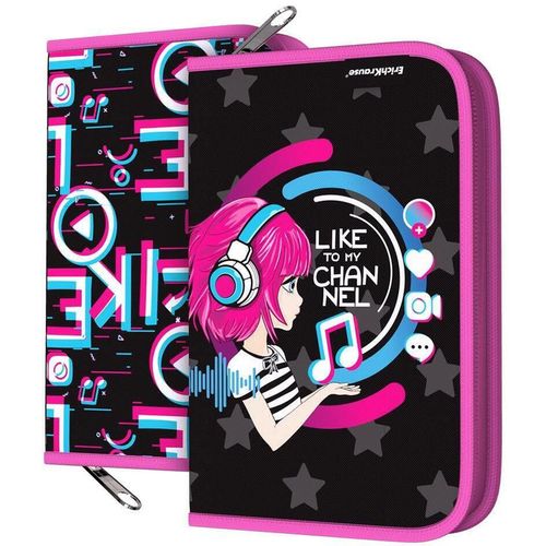 купить Школьный пенал Erich Krause 57548 Penar 135x205x30mm Top Blogger в Кишинёве 