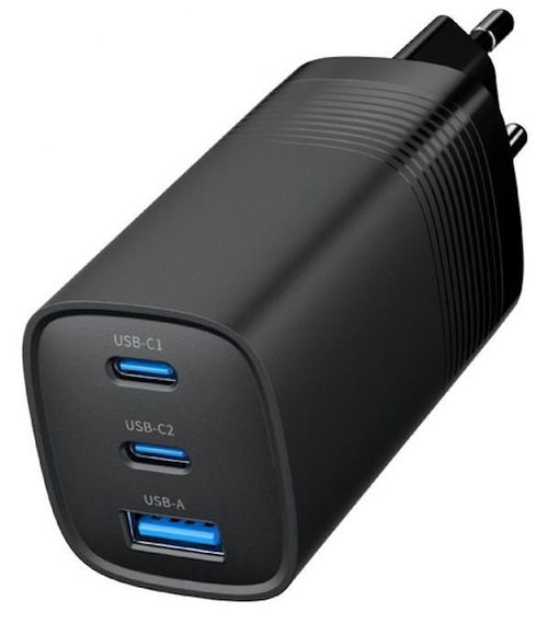 купить Зарядное устройство сетевое Gembird TA-UC-PDQC65-01-BK в Кишинёве 