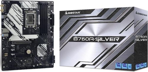 купить Материнская плата Biostar B760A-SILVER в Кишинёве 