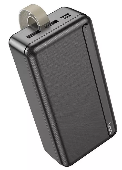 купить Аккумулятор внешний USB (Powerbank) Hoco J91B 30000mAh Black в Кишинёве 