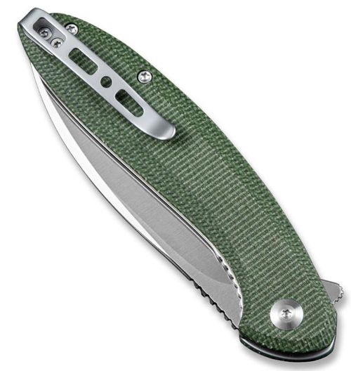 купить Нож походный Sencut S21003-3 San Angelo, mâner Micarta, Liner Lock в Кишинёве 
