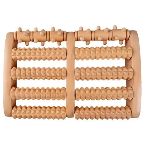 cumpără Dispozitiv de masaj mecanic inSPORTline 10906 Aparat masaj picioare din lemn (10 role) IN25947 Eallona în Chișinău 