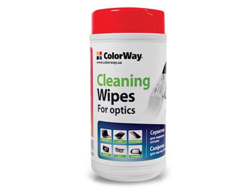 купить ColorWay CW-1073 Optic Cleaning Wipes Dispenser Dry 50pcs - Wet 50pcs в Кишинёве 