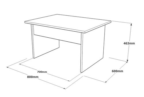cumpără Măsuţă cafea Trendy VS2-CGA 80x46x60cm în Chișinău 