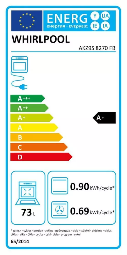 cumpără Cuptor electric încorporabil Whirlpool AKZ9S8270FB în Chișinău 