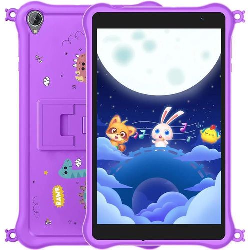 купить Планшетный компьютер Blackview Tab 50 Kids 8.0-inch Rockchip RK3562 Quad-core 3GB+64GB 5580mAh Children Edition Tablet Blue/Purple в Кишинёве 