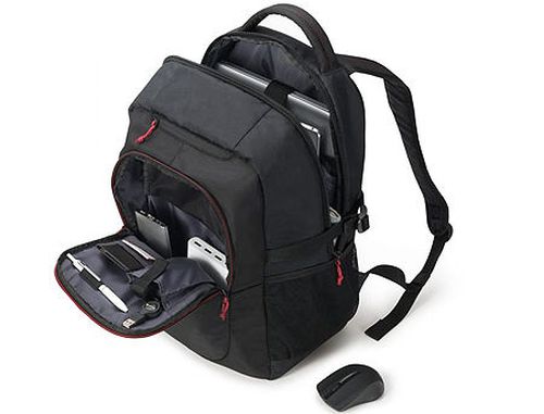 купить Dicota D31719 Backpack Gain Wireless Mouse Kit 15.6" Black + Wireless Mouse (rucsac laptop/рюкзак для ноутбука) в Кишинёве 