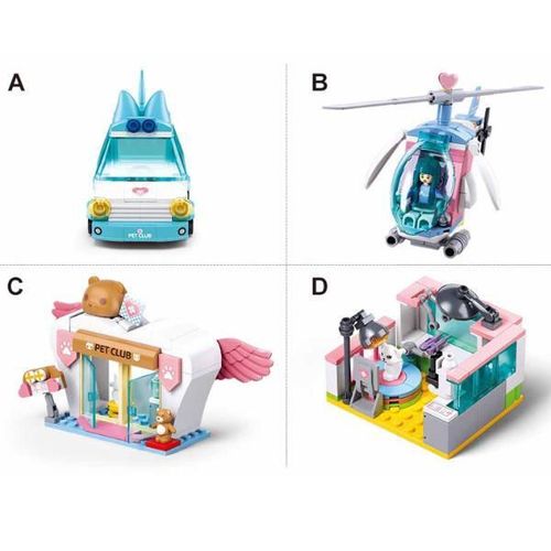 купить Конструктор Sluban B1212 Clinica veterinară (în as.) в Кишинёве 