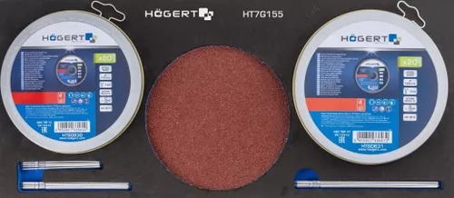 купить Система хранения инструментов Hoegert HT7G050 Тележка инструментальная с 7 ящиками (544 инструмента) в Кишинёве 