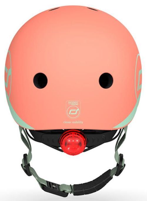 cumpără Cască de protecție Scoot&Ride 96389 Peach (cu sistem de reglare), XXS-S, 1+ ani în Chișinău 