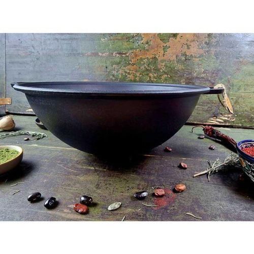 купить Казан Rishtan Ceramic Uzbec WOK 8L cu capac, fonta в Кишинёве 