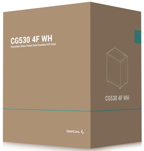 купить Корпус для ПК Deepcool CG530 4F WH в Кишинёве 