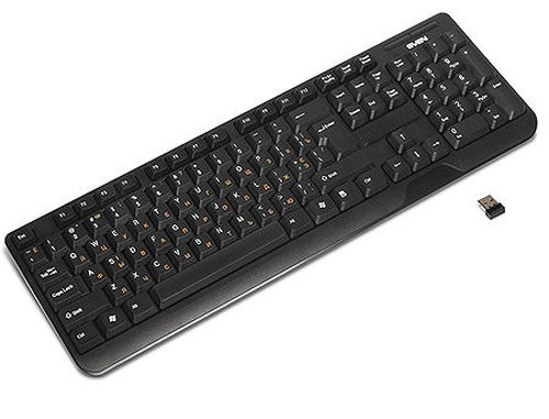 cumpără SVEN Comfort 2200 Wireless black, Keyboard, USB (tastatura fara fir/беспроводная клавиатура), www în Chișinău 
