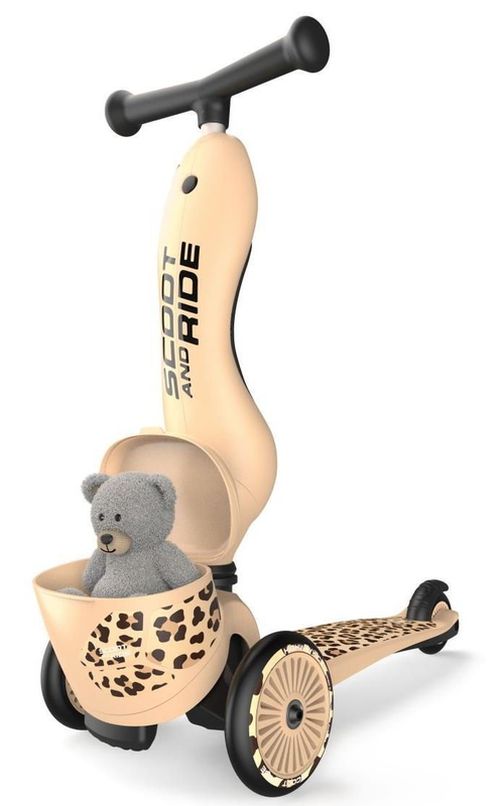 cumpără Trotinetă Scoot&Ride 96607 Highway 2in1 Kick 1 Lifestyle Leopard în Chișinău 