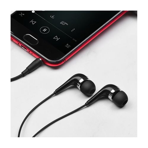 cumpără Borofone BM39 black (716873) Refined chant universal earphones with mic, Speaker outer diameter 10MM, cable length 1.2m, Microphone în Chișinău 