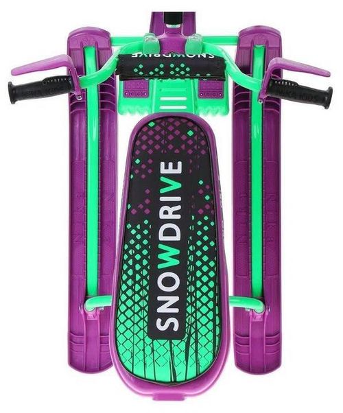 купить Транспорт для детей Nika СНД3N Sanie cu volan cu frina Snowdrive в Кишинёве 
