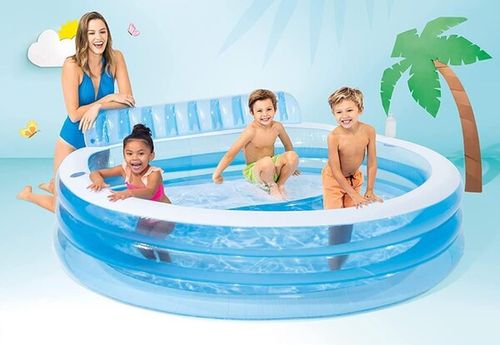 cumpără Piscină gonflabilă Intex 57190 Familiar 224х216х76, 640L, 3+ în Chișinău 