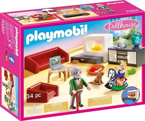 cumpără Jucărie Playmobil PM70207 Comfortable Living Room în Chișinău 