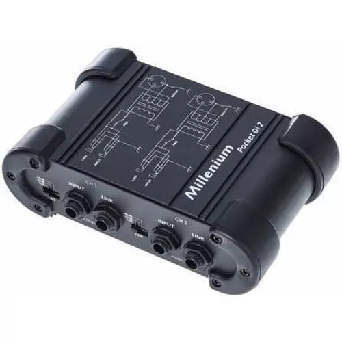 cumpără DJ controller Millenium Pocket DI 2 Passive 2-Channel Dual / Mono DI Box în Chișinău 