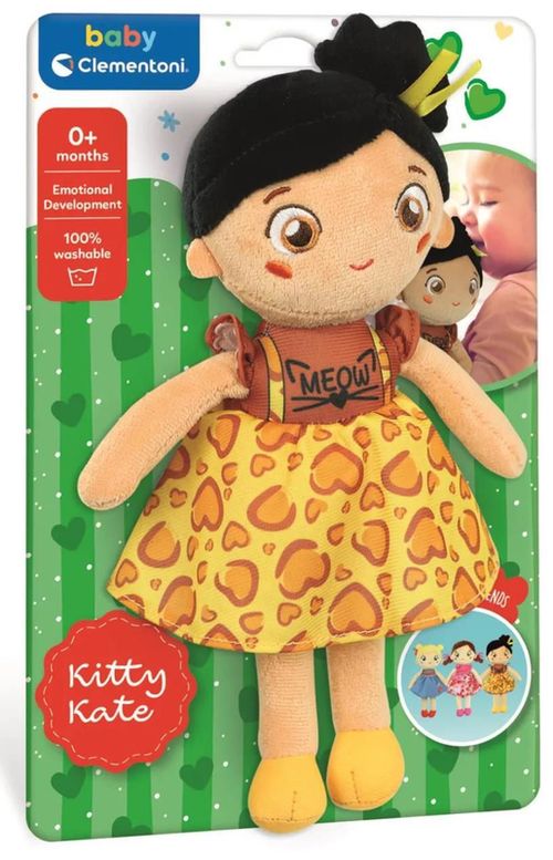 купить Кукла Clementoni Păpușă moale de pluș Kitty Kate (17602) в Кишинёве 