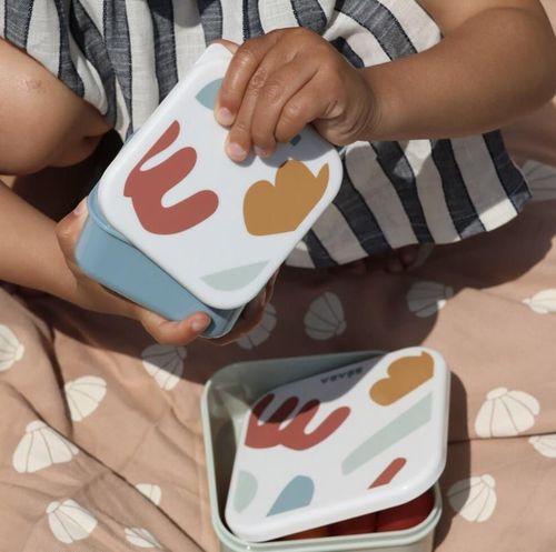 cumpără Container alimentare Beaba B913589 Set 3 caserole Playful în Chișinău 