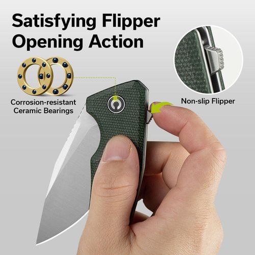 купить Нож походный Civivi C23006-2 Regulatron, mâner Micarta, Liner Lock в Кишинёве 