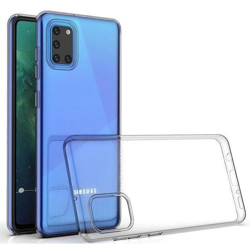 купить Чехол для смартфона Screen Geeks Galaxy A31 TPU ultra thin, transparent в Кишинёве 