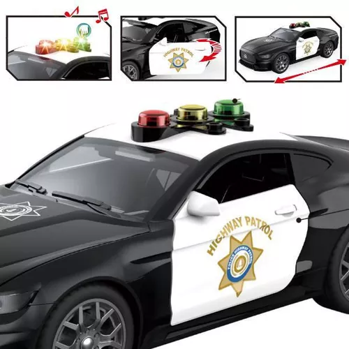 cumpără Mașină Wenyi WY1162E 1:18 Mașină de poliție americană, cu inerție (lumină/sunet) în Chișinău 