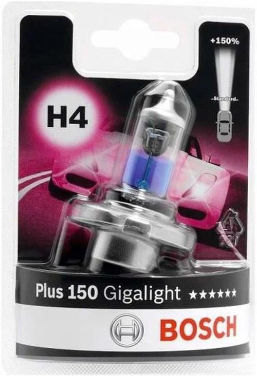 cumpără Lampă auto Bosch H4 Gigalight Plus 150 12V 60/55W Blister (1987301136) în Chișinău 