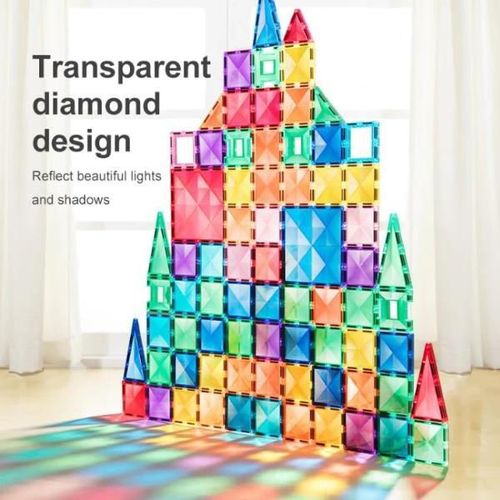cumpără Set de construcție ToyMall 008434 Constructor magnetic 100pcs în Chișinău 