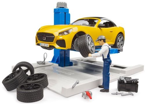 cumpără Mașină Bruder 62112 Set de joaca Centru service auto, 61475 în Chișinău 