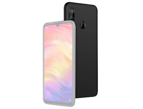 купить 830019 Husa Screen Geeks Touch Xiaomi Redmi Note 7 TPU, Black (чехол накладка в асортименте для смартфонов Xiaomi, силикон) в Кишинёве 