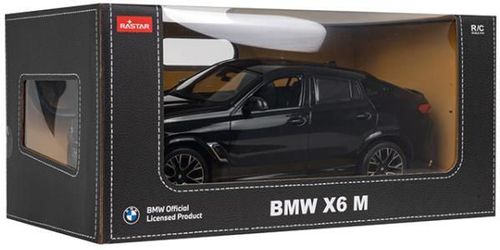 cumpără Jucărie cu telecomandă Rastar 99200 1:14 BMW X6 M, neagra, 61351 în Chișinău 