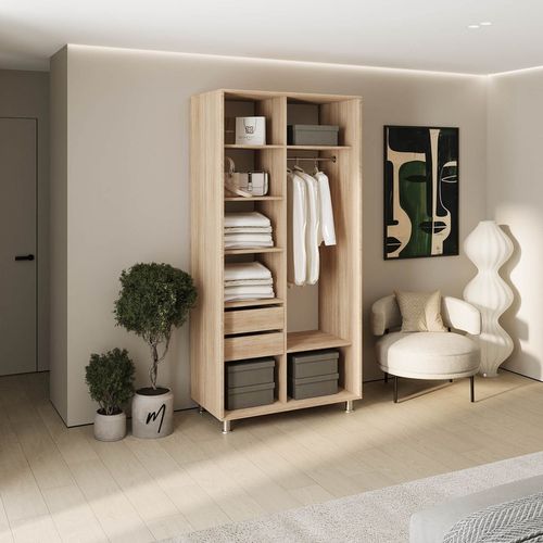 cumpără Dulap my-STYLE C10H0T01AM03-U11, 100x200, дуб сонома în Chișinău 
