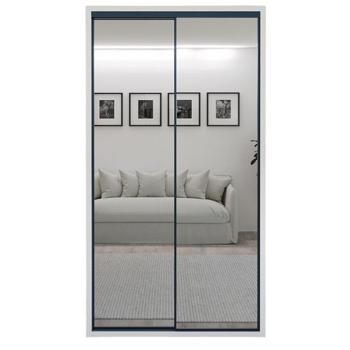 cumpără Dulap Bayro Parma 1200x2250x600 белый, купе în Chișinău 