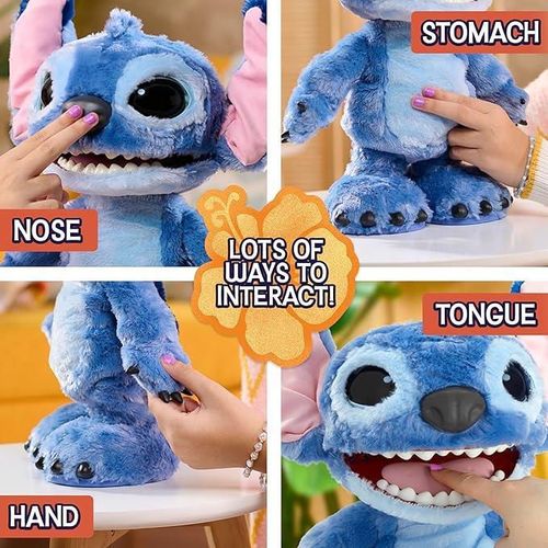 купить Мягкая игрушка Disney 12284 Ultimate Stitch Live Action Feature Plush в Кишинёве 