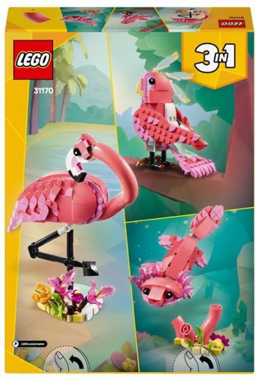 cumpără Set de construcție Lego 31170 Creator Flamingo roz în Chișinău 