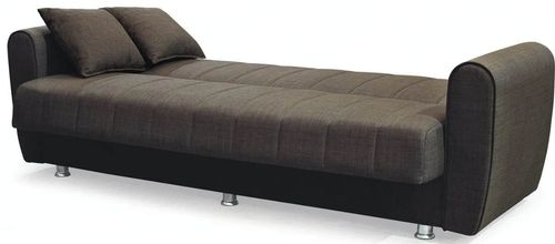 купить Диван Trendy Manes, extensibila cu lada de depozitare, 215x80x80cm, Maro в Кишинёве 