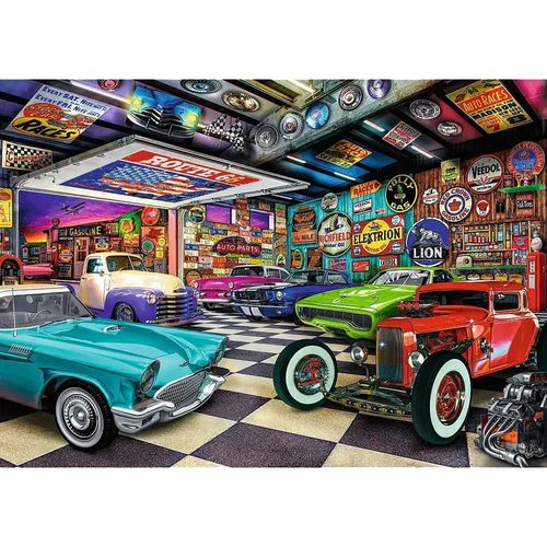 купить Пазл Trefl 10845 Puzzle 1000 Premium Plus. Colectionari Auto в Кишинёве 