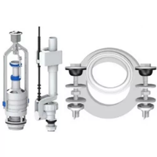 купить Бачок для унитаза miscellaneous KPL/527 Комплект унитаза с донным поплавковым клапаном в Кишинёве 