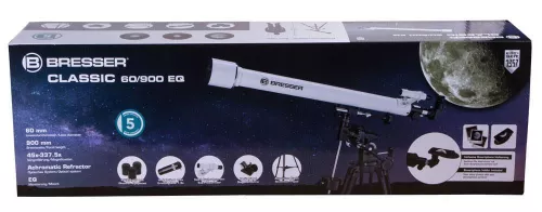 cumpără Telescop Bresser Classic 60/900 EQ Refractor în Chișinău 