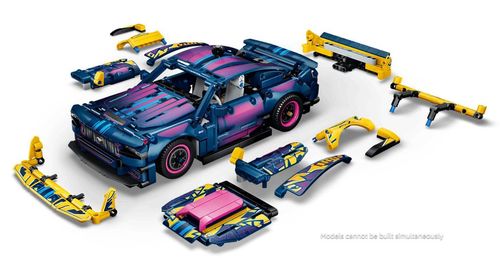 купить Конструктор Lego 42236 Technic Masina Ford Mustang GT in garaj personalizat в Кишинёве 